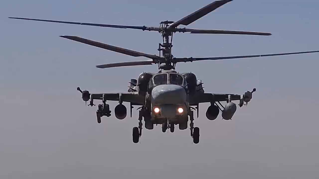 Ka-52. Foto: Ministério da Defesa da Federação Russa