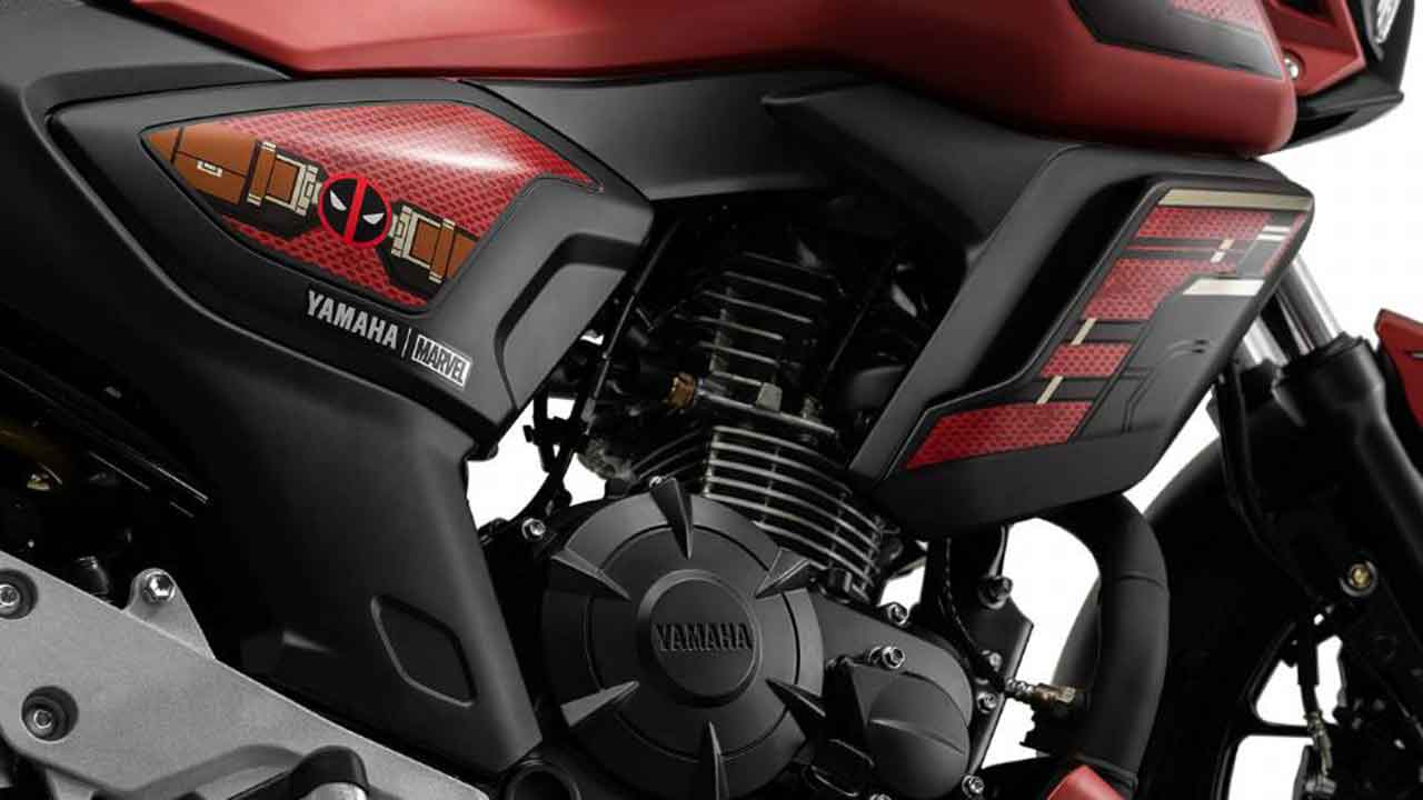 Yamaha Fazer FZ15 ABS Connected Deadpool. Foto: Yamaha / Divulgação