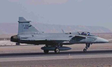 Gripen do Brasil estreia em exercício internacional durante o SALITRE 2026