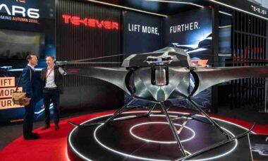 Tekever apresenta drone AR6 capaz de transportar 200 kg por mais de 500 km