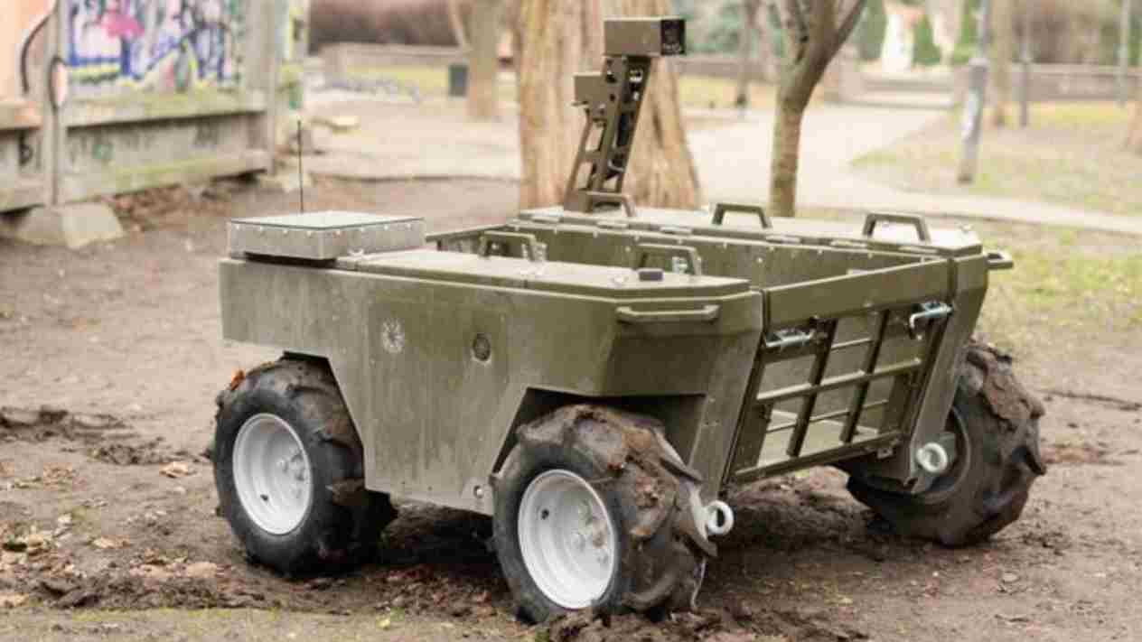 Ucrânia recebe investimento sueco para ampliar produção de robôs militares
