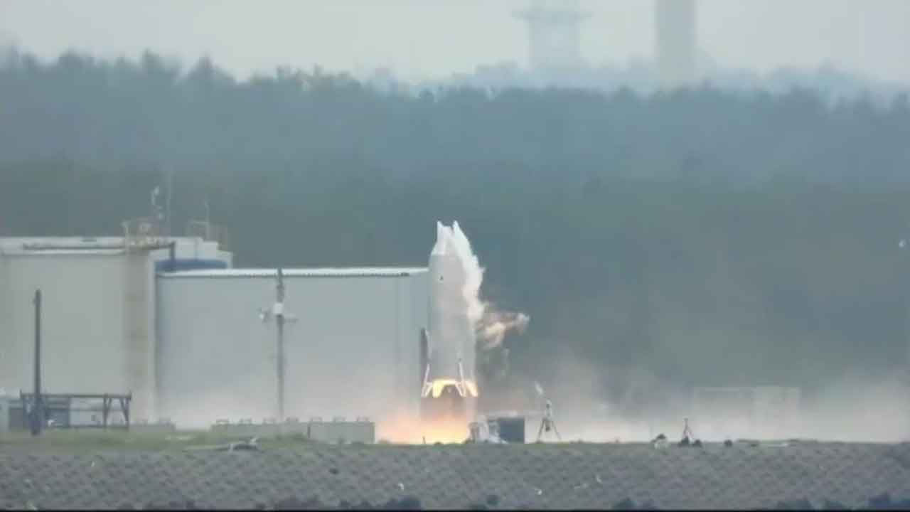 Novo foguete reutilizável japonês realiza voo controlado de 40 segundos. Foto: Reprodução / Nvs-live.com