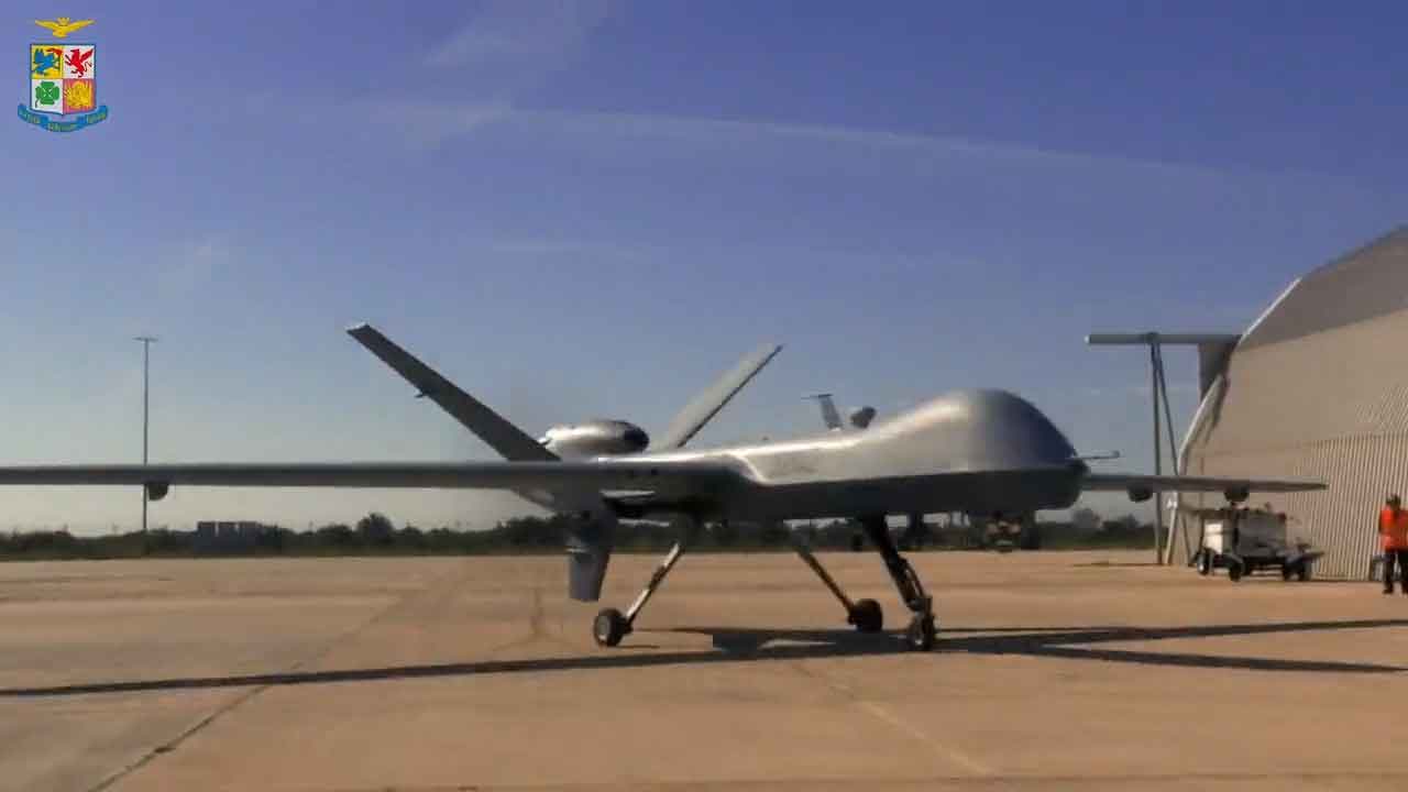 MQ-9A. Photo: Aeronautica Militare - X @ItalianAirForce