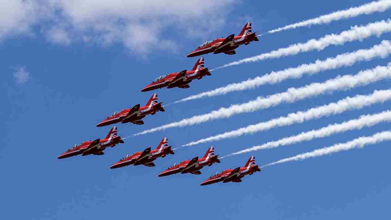 Red Arrows receberão novos jatos após investimento de US$ 475 milhões da RAF