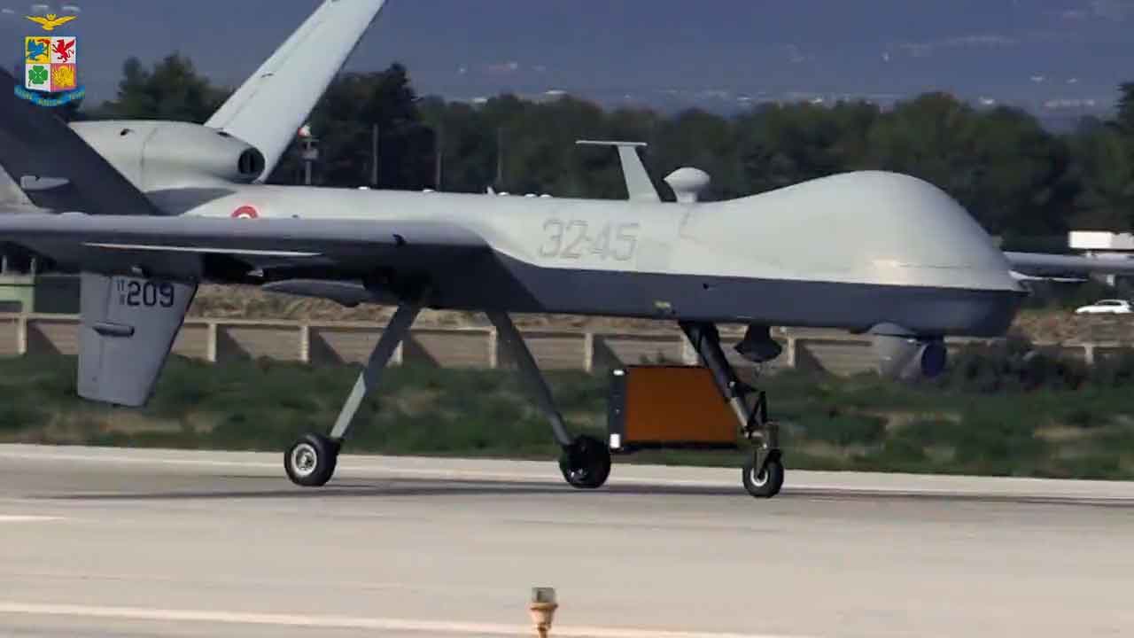 MQ-9A. Photo: Aeronautica Militare - X @ItalianAirForce