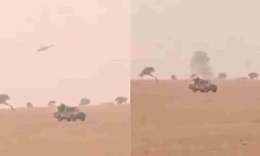 Grupo rebelde afirma ter derrubado Mi-24P russo em combate no Mali