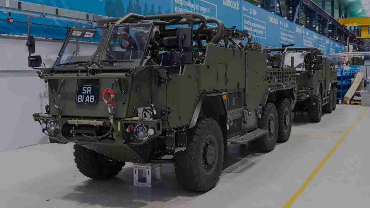 Babcock conclui produção dos Jackal 3 destinados ao Exército Britânico