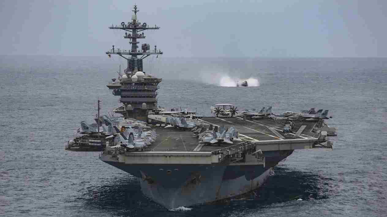 USS Abraham Lincoln supera 200 dias seguidos no mar e pode bater recorde da Marinha dos EUA
