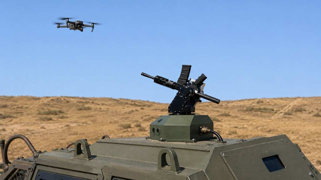 Empresa israelense apresenta sistema com IA para combater drones guiados por fibra óptica