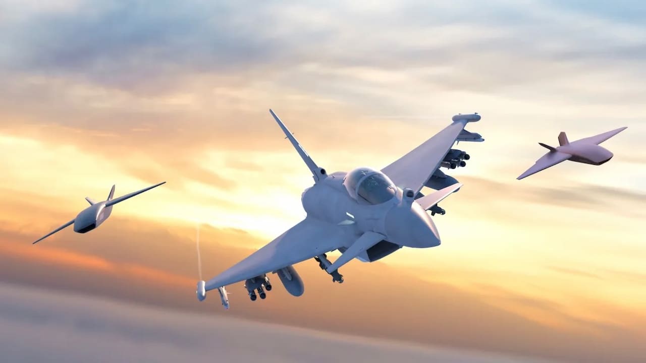 Reino Unido quer ampliar poder dos Typhoon com drones de combate e novo radar