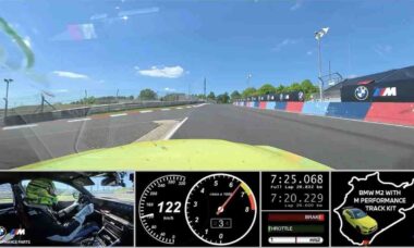 BMW M2 quebra o próprio recorde em Nürburgring com pacote de pista