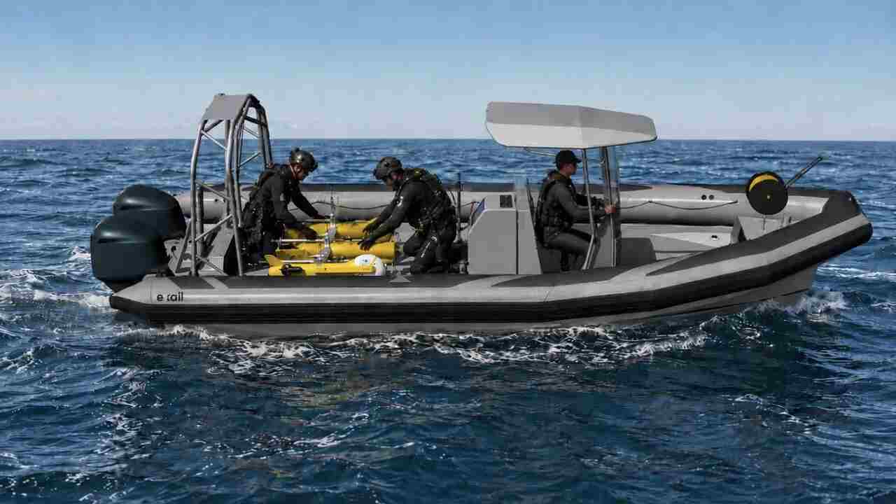 Marinha europeia encomenda sistema leve de guerra contra minas da Exail