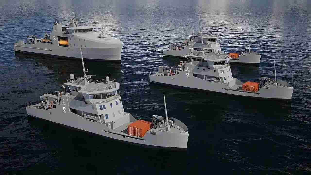 Marinha da Dinamarca terá nova classe de navios para missões ambientais e guerra de minas