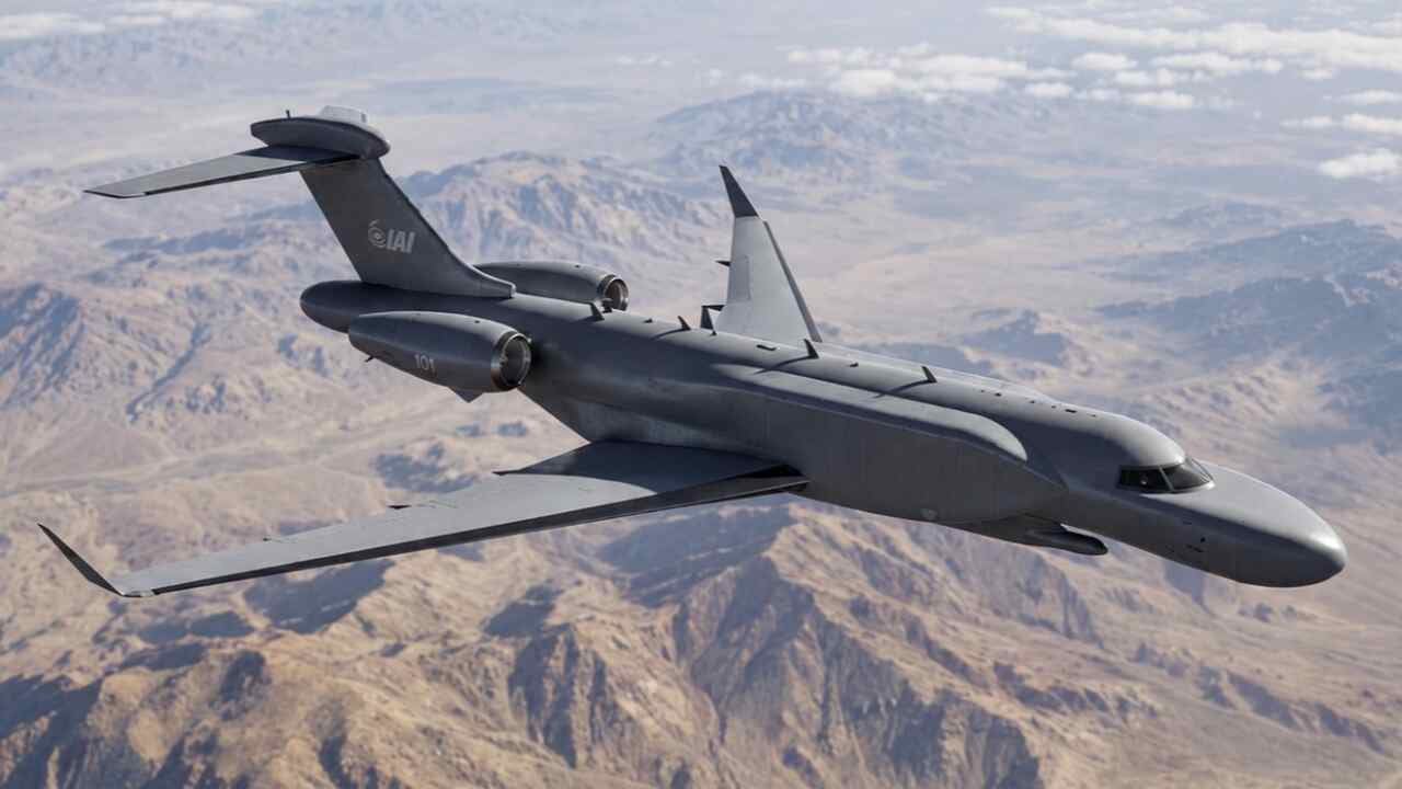 Israel apresenta aeronave de espionagem baseada em jato executivo
