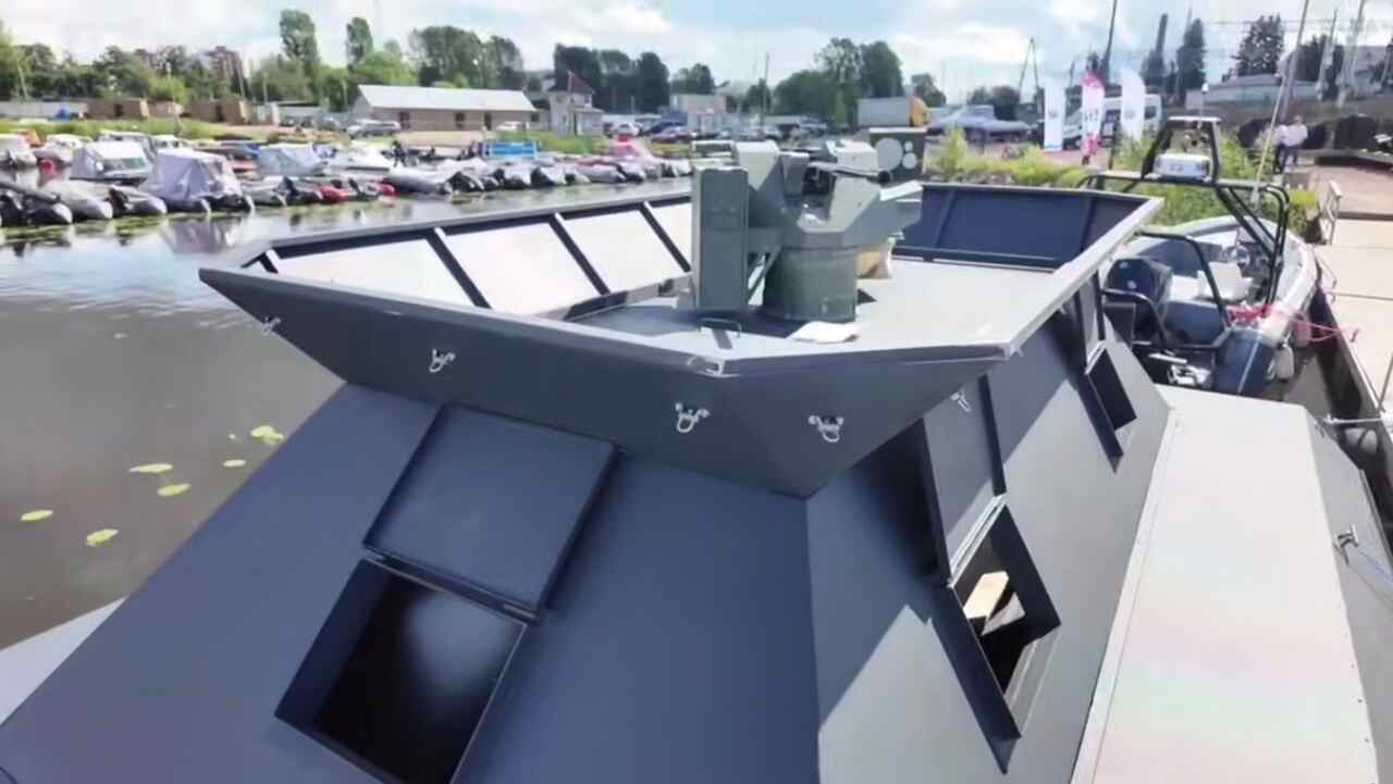 Rússia desenvolve plataforma flutuante para combater drones navais