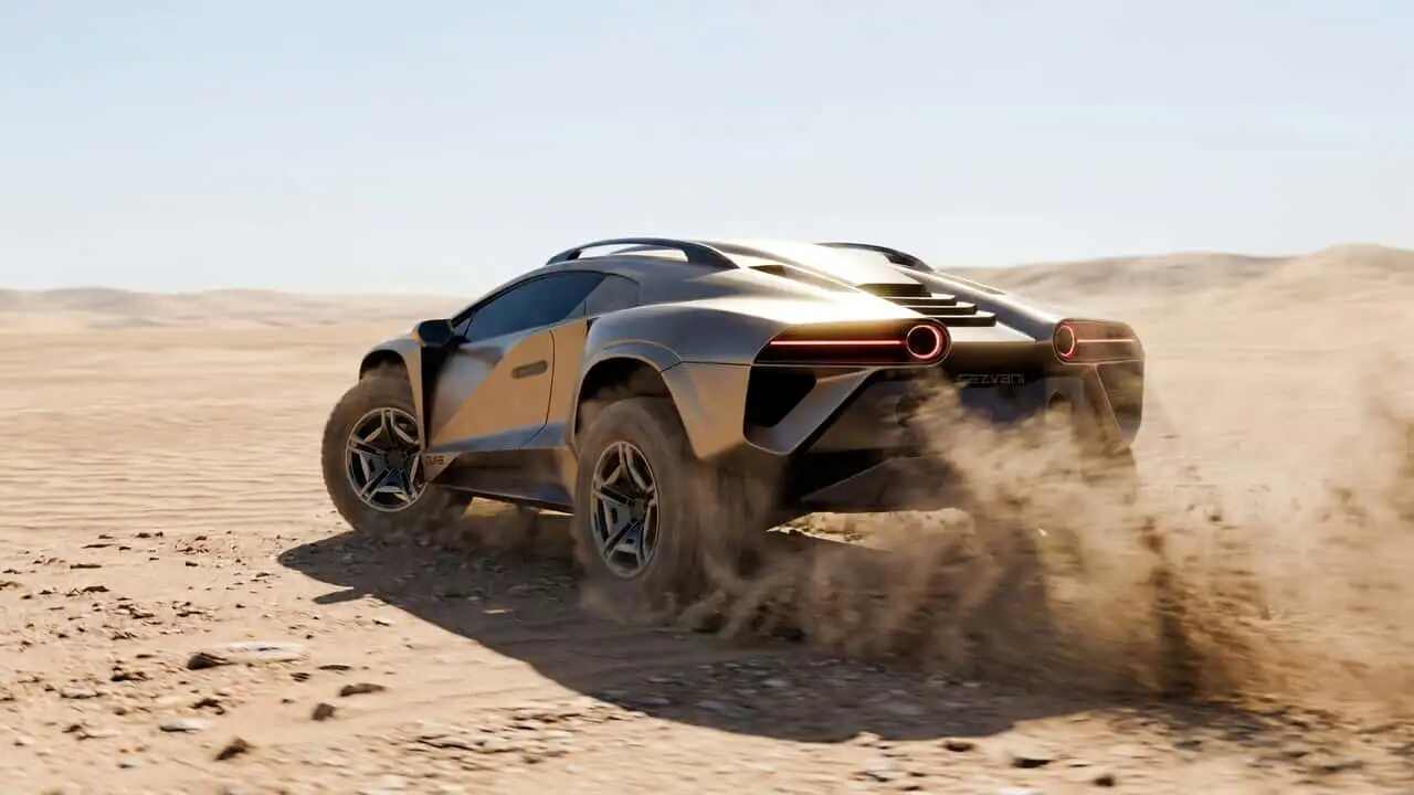 Novo Rezvani Dune combina desempenho de supercarro com capacidade off-road extrema