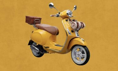 Vespa lança edição limitada da Primavera 125 em parceria com restaurante de luxo Gigi