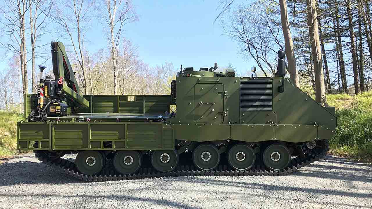 ACSV (Armoured Combat Support Vehicle) fabricado pela FFG. Foto: FFG 