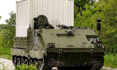 ACSV (Armoured Combat Support Vehicle) fabricado pela FFG. Foto: FFG