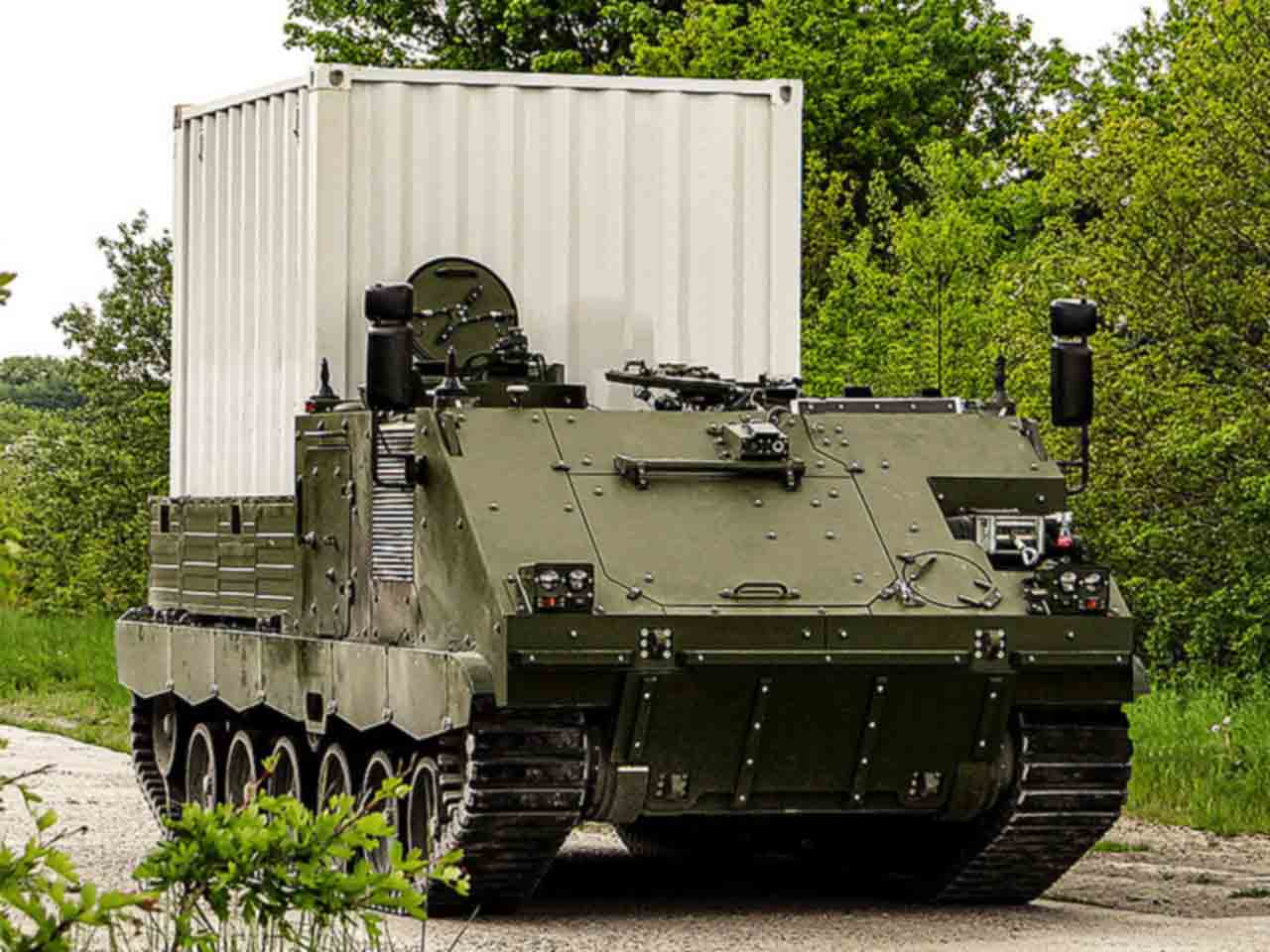 ACSV (Armoured Combat Support Vehicle) fabricado pela FFG. Foto: FFG