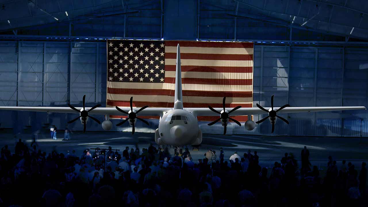 E-130J Phoenix II (renderização de artistas). Foto: Navair