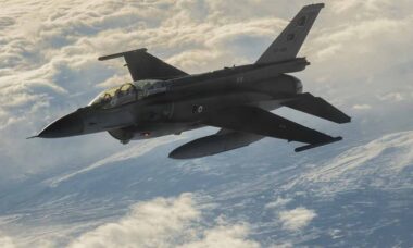 Caça F-16 da Turquia. Foto: Wikimedia