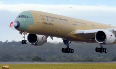 Airbus A350-1000ULR. Foto: Qantas
