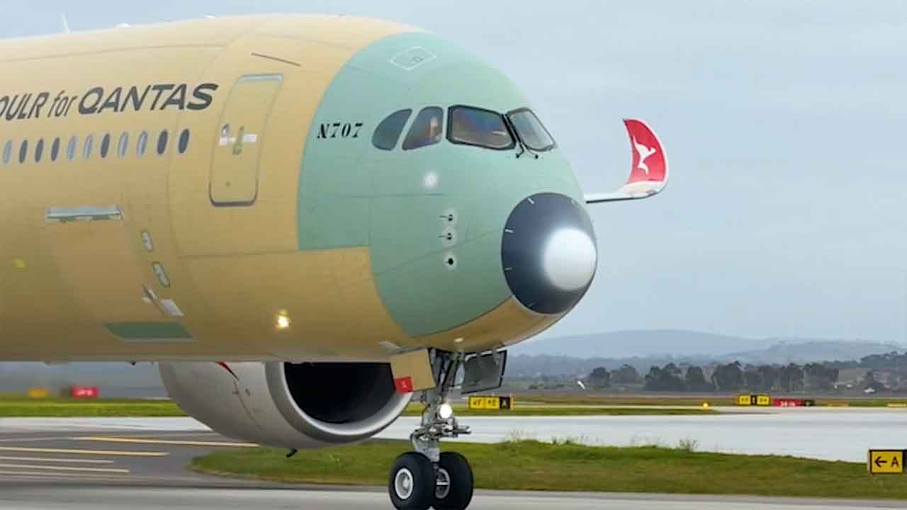 Airbus A350-1000ULR. Foto: Qantas 
