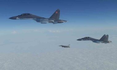 Aeronaves russas provocam novas decolagens de alerta da OTAN no Báltico. Foto: X @NATOJFCBS