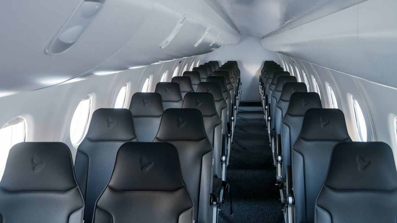 Pesawat listrik X1. Foto: Heart Aerospace