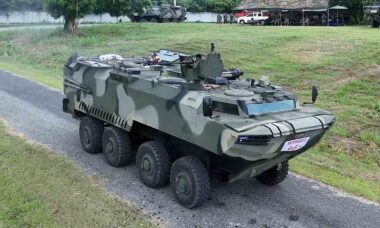 AWAV 8x8. Foto: X @ThaiArmedForce