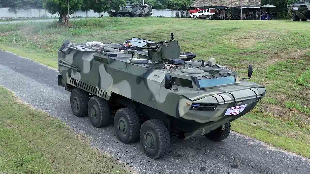 AWAV 8x8. Foto: X @ThaiArmedForce