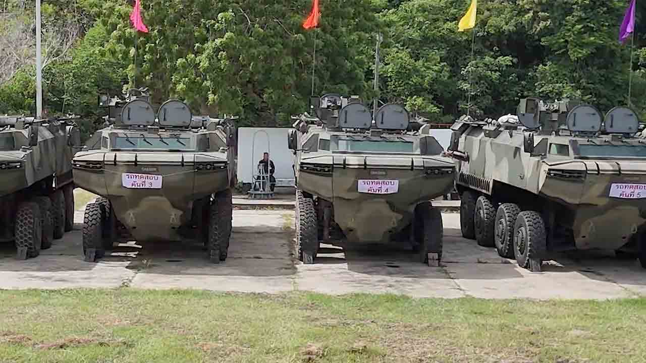AWAV 8x8. Foto: X @ThaiArmedForce