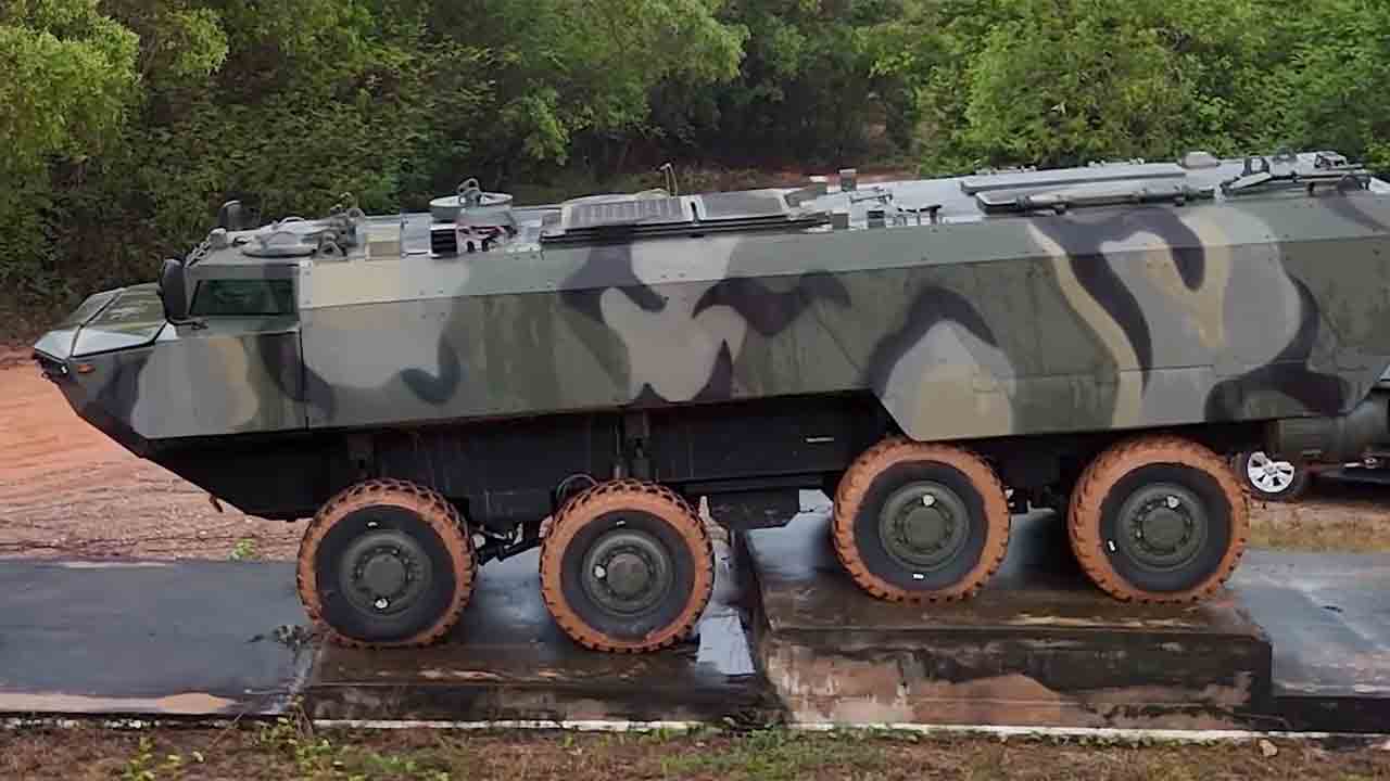 AWAV 8x8. Foto: X @ThaiArmedForce