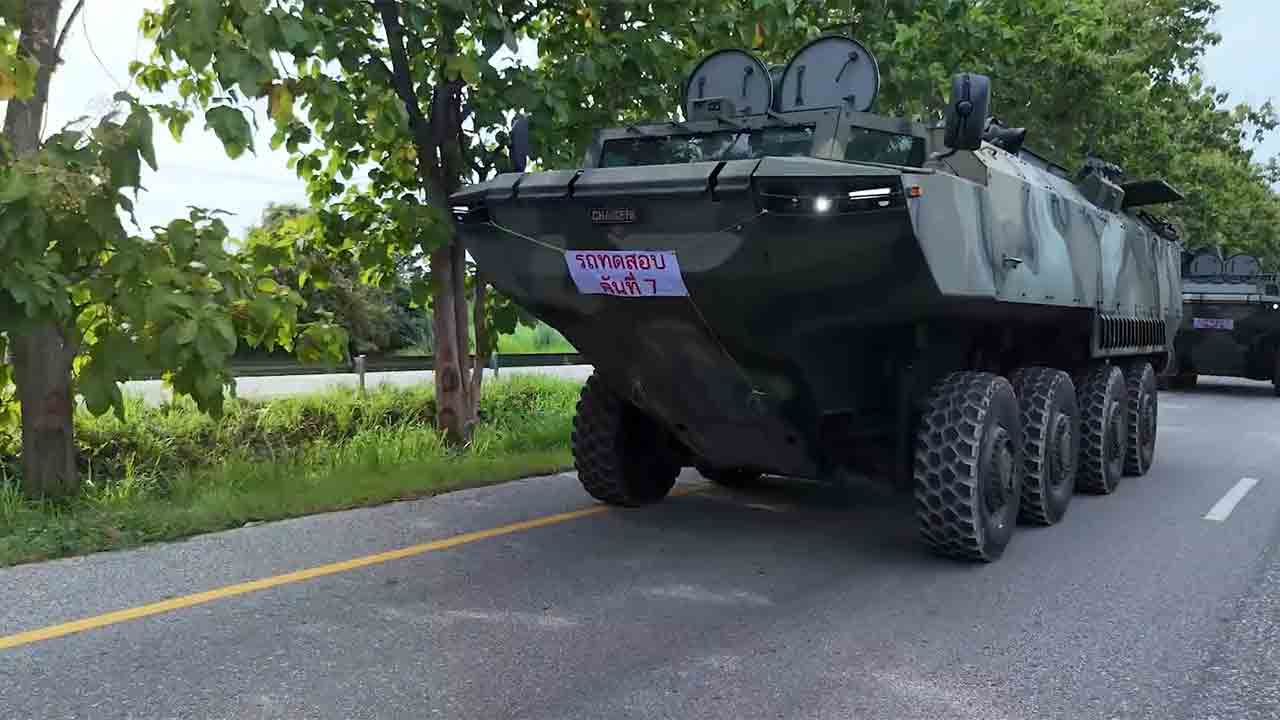 AWAV 8x8. Foto: X @ThaiArmedForce
