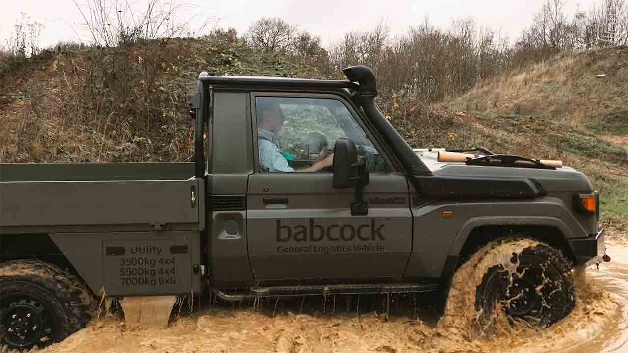 軽量機動車両（LMV）。写真：Babcock