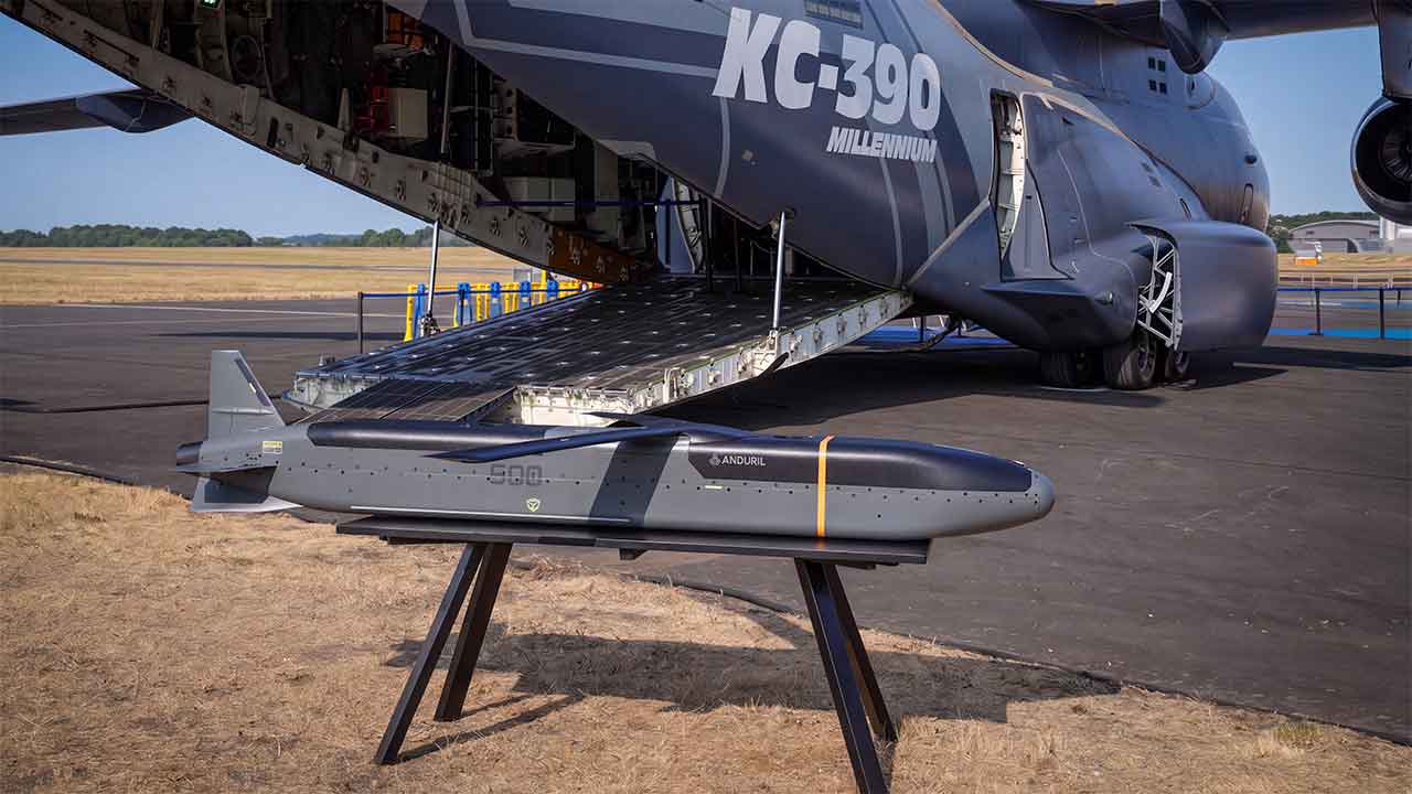 Embraer integra míssil Barracuda-500M ao C-390 para lançamentos paletizados (Foto: Embraer )