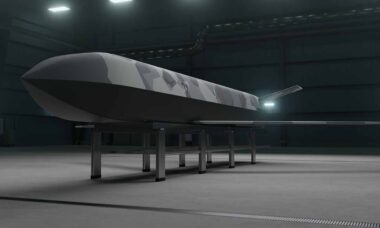 BAE Systems e Lockheed revelam drone modular Blizzard para missões de combate multimissão (Foto: BAE Systems)