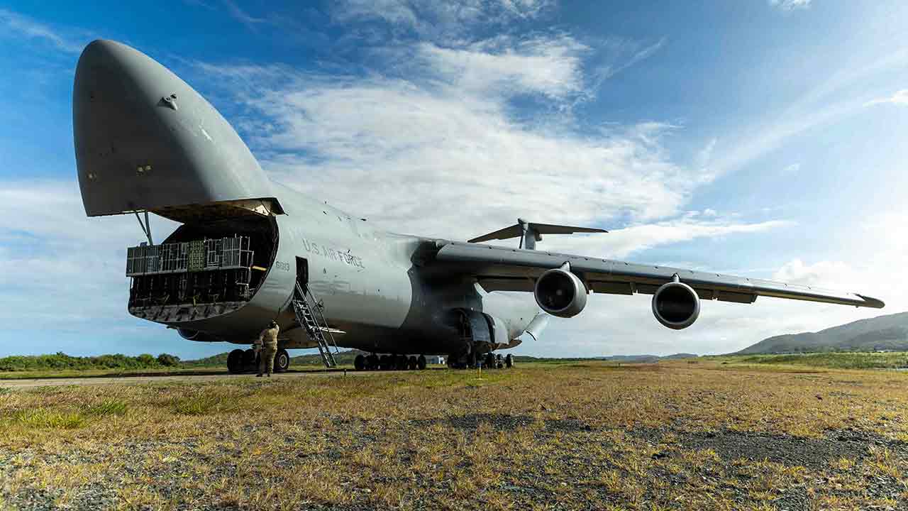 C-5M Super Galaxy. Fotó: DVIDS