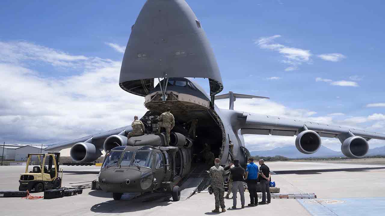 C-5M Super Galaxy. Fotó: DVIDS