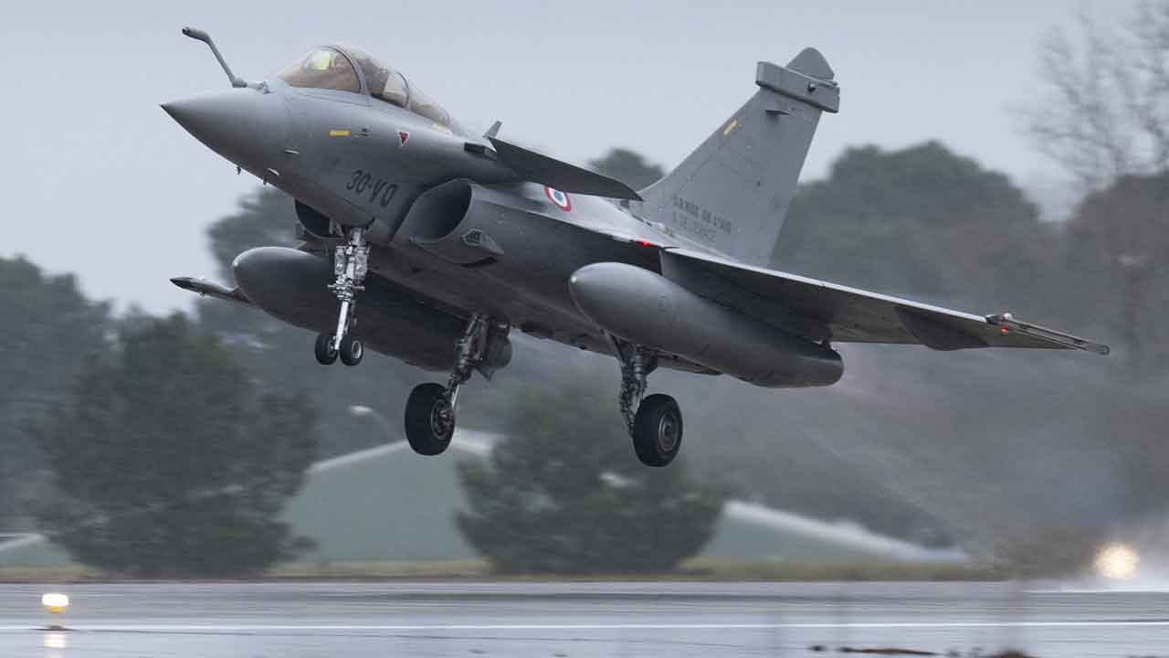 Caccia Rafale. Foto: X @Armee_de_lair