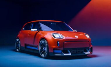 MG apresenta hatch elétrico GO! com visual retrô e esportivo