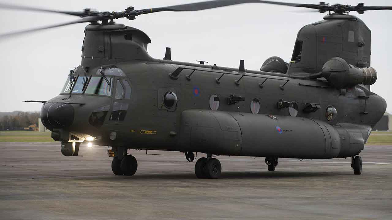 Royal Air Force CH-47 Chinook. Photo: DVIDS