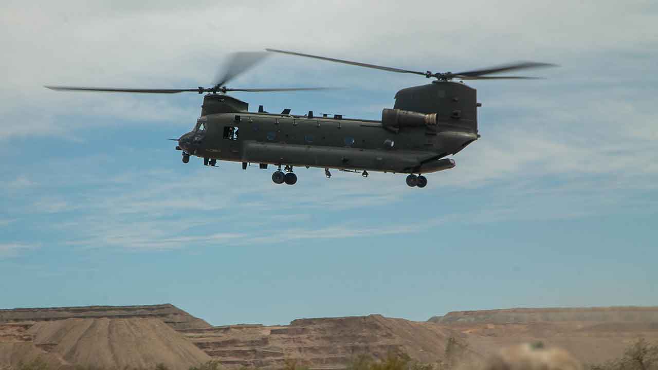 Royal Air Force CH-47 Chinook. Photo: DVIDS

