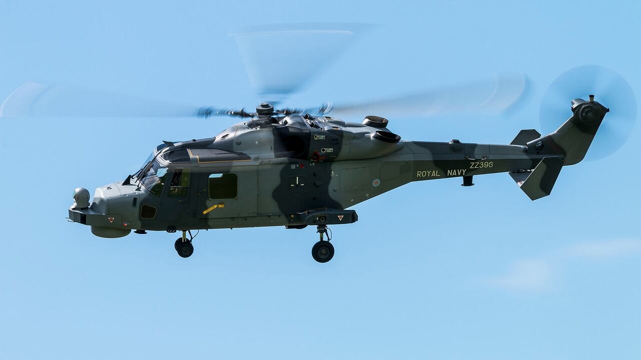 Marinha Real britânica substituirá helicópteros Wildcat por drones