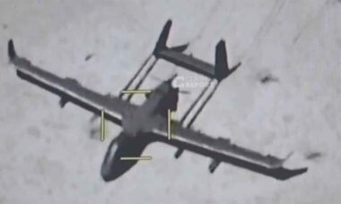 Sudão afirma ter destruído dois drones chineses CH-95 em uma única operação. Reprodução Clash Report - X @clashreport