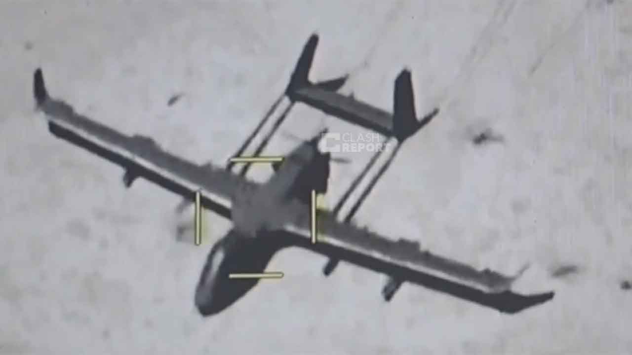 スーダン、単一の作戦で中国製CH-95ドローン2機を破壊したと発表。出典：Clash Report - X @clashreport