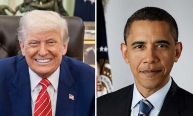 Trump é criticado após publicar imagem manipulada envolvendo Obama e Air Force One