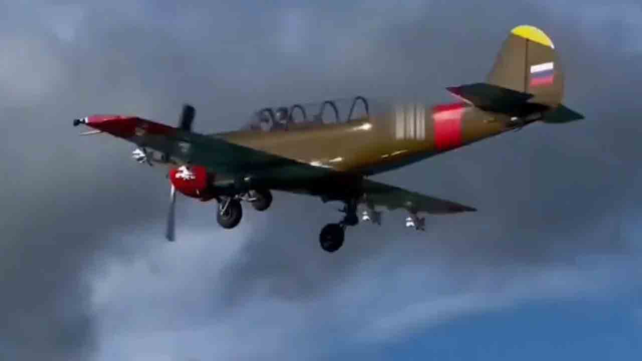 Vídeo mostra aviões russos adaptados para lançar drones contra alvos aéreos