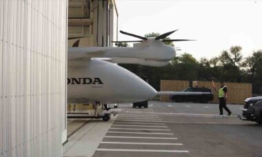 eVTOL da Honda completa primeiro voo. Foto: Honda Global R&D/HGR